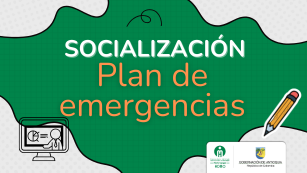 Socialización plan de emergencias.
